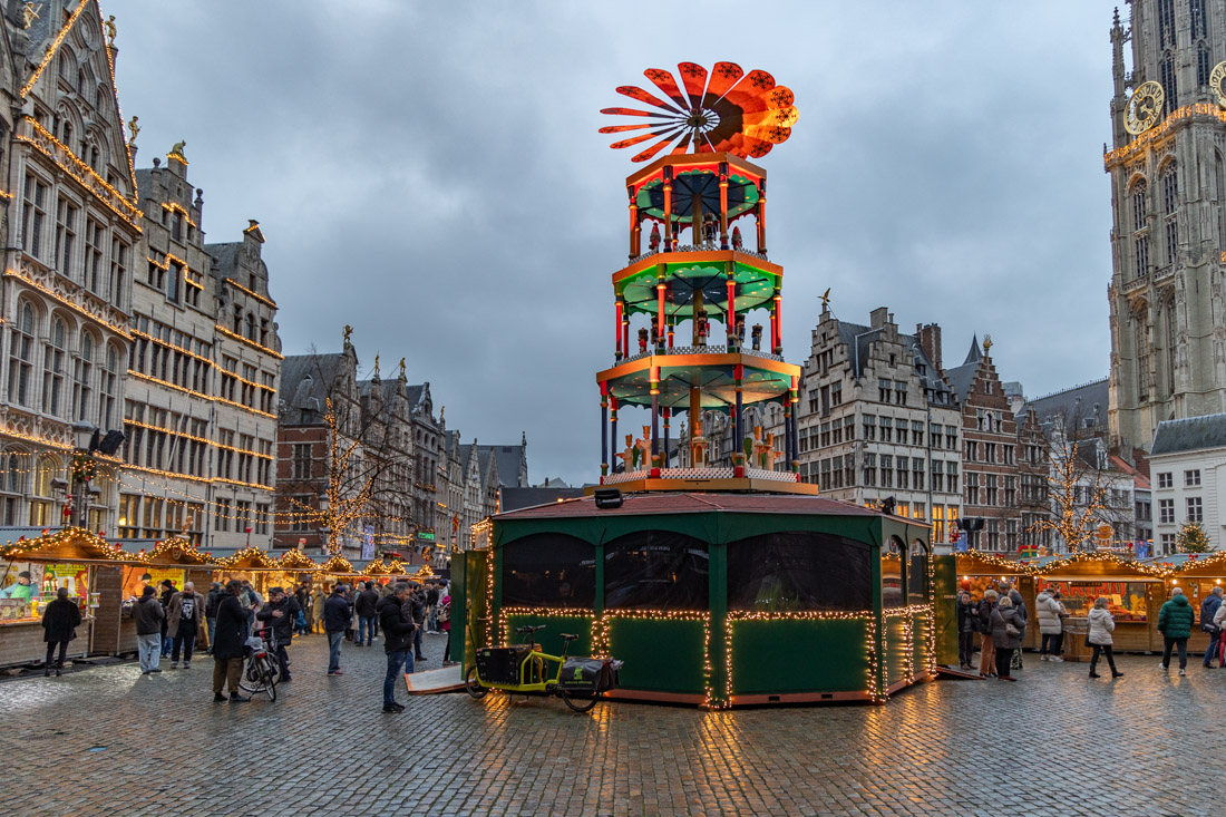 Kerstmis in Antwerpen